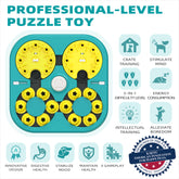 KADTC U.S. Brand & Design All in ONE -5 Levels of Challenge -6 Ways to Play - Large Size Advanced Dog Puzzle Toy for Small/Medium/Large Smart Dogs Hard/Difficult Puzzles Toys Mental Stimulation Games